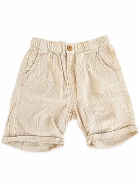 Zara Baby Linen Blend Shorts – Size 2–3Y